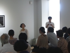 やなぎみわ展　朗読.JPG