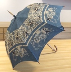 日傘　つばめ柄2.JPG