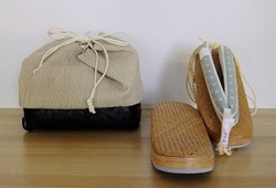 網代下駄＆竹かごバッグ.jpg
