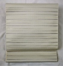 紋八寸名古屋帯　横縞　銀糸入り.jpg