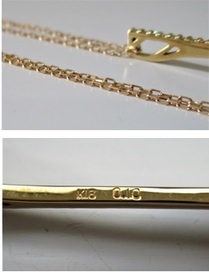 K18ゴールドパール 刻印・チェーン.jpg